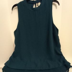 NWT Women's Teal Blouse (XL)